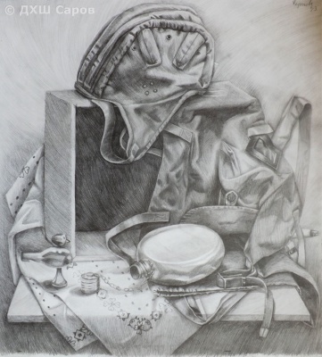 Военный натюрморт - Якунькова Екатерина, 14 лет.jpg Военный натюрморт - Якунькова Екатерина, 14 лет.jpg